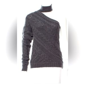 Intermix one sleeve sweater
